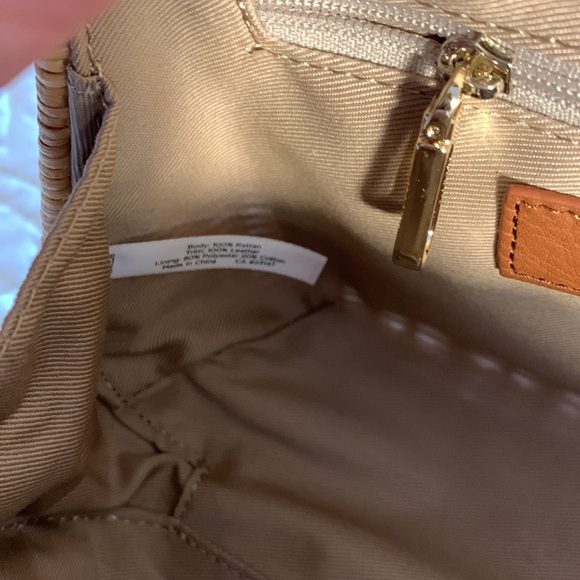 Wicker handbag NWOT - Picture 7 of 15